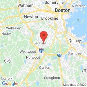 Extra Space – Dedham map