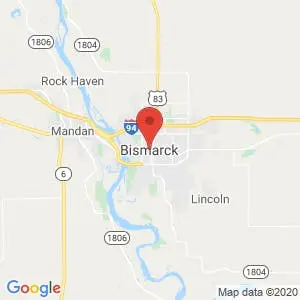 Bismarck map