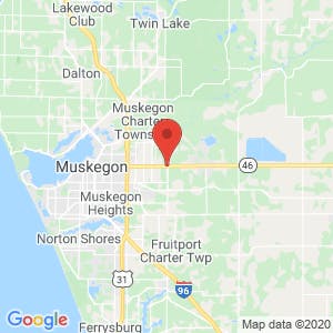 Muskegon RV map