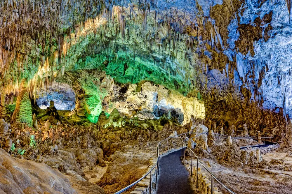 A view of Carlsbad Caverns National Park