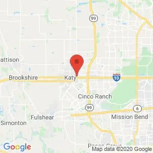 Katy Personal Storage map