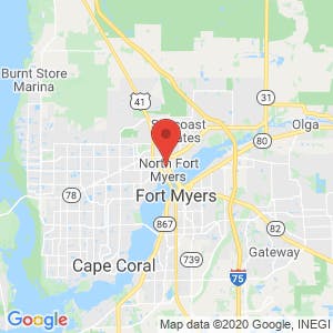 Fort Myers Boat RV Storage map