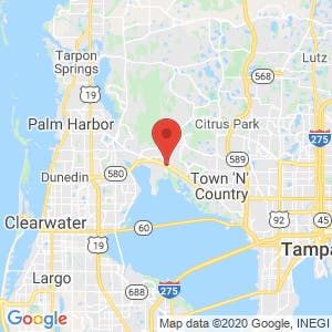 Oldsmar Self Storage map
