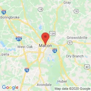 Macon map