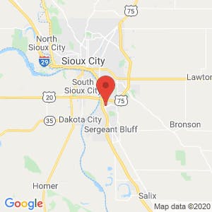Affordable Storage – Sioux City map