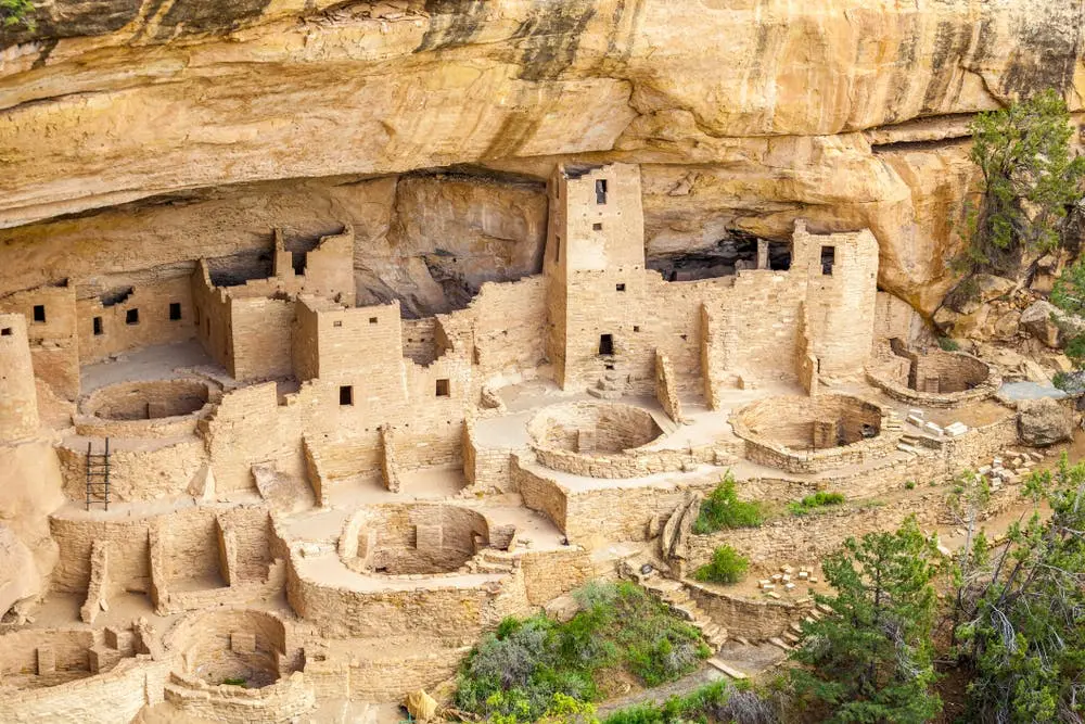 A view of Mesa Verde National Park