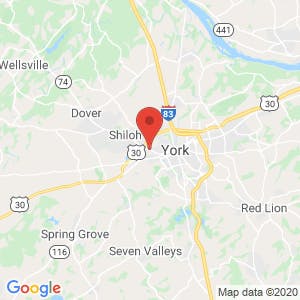 Capital Storage – West York map