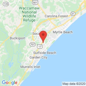 Life Storage in Surfside Beach map