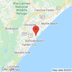 Surfside Storage map
