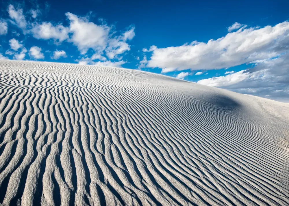 A view of White Sands National Park