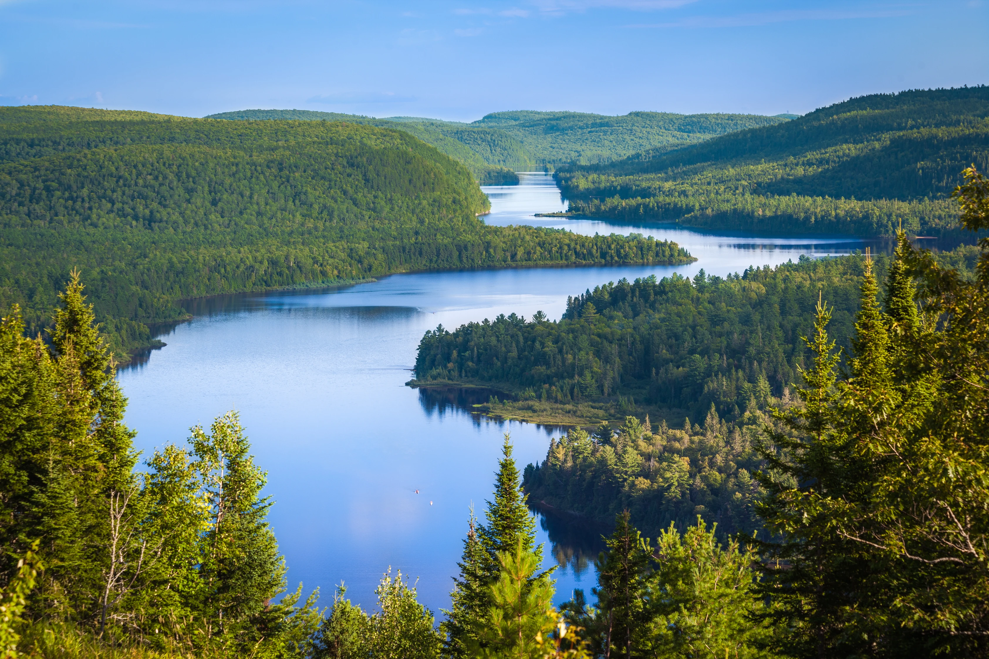 A view of La Mauricie National Park