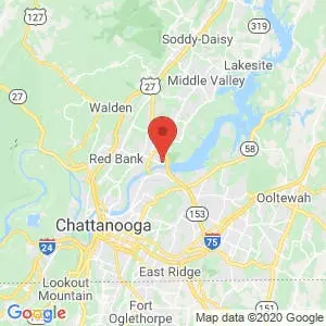 Pinnacle Self Storage map