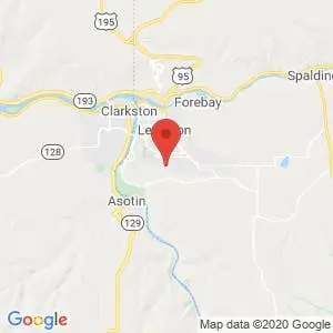 Lewiston Storage map