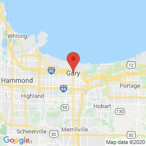 Gary map