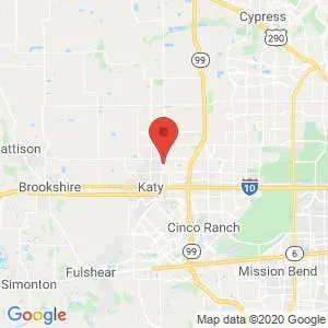 Katy Boat and RV Storage map