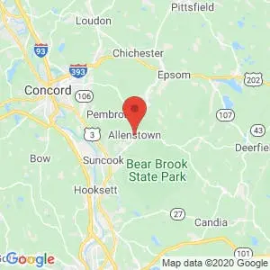 Allenstown map