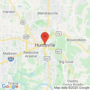 Huntsville map