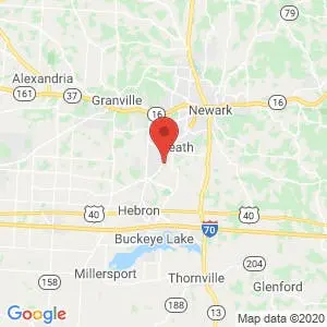 Red Dot Storage map