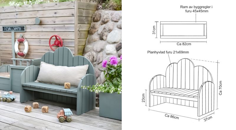 Bygga en barnbänk