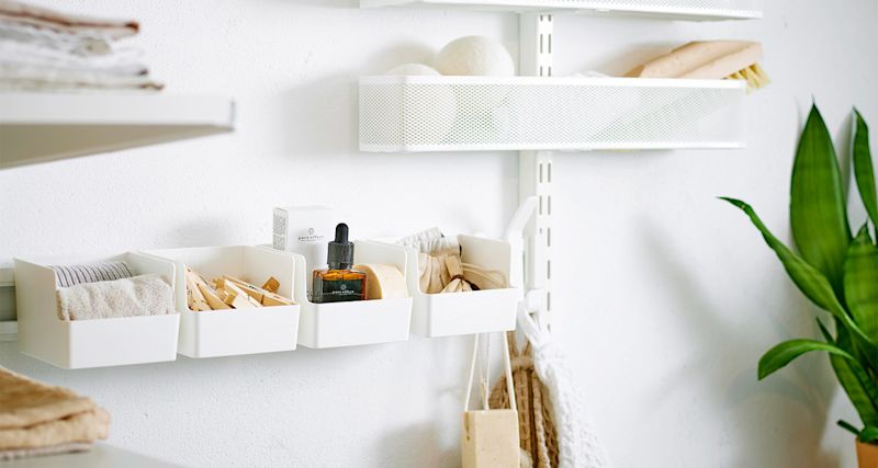 Elfa förvaringslådor