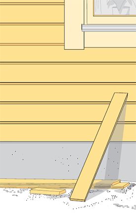 Utvändiga träpaneler