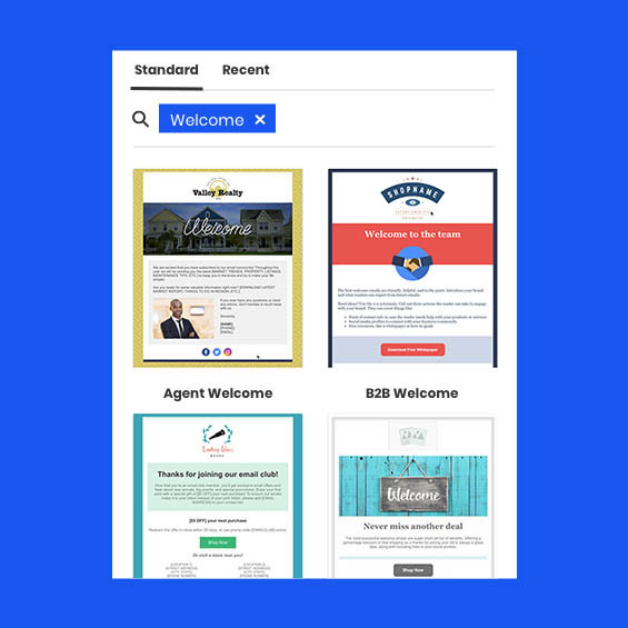 welcome email templates