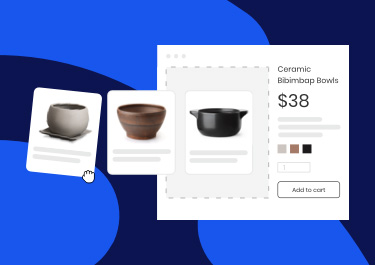 Example of Constant Contact's Ecommerce tools.