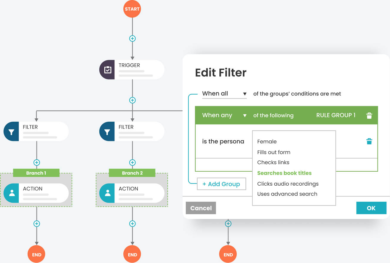 Image of Edit Filter function.