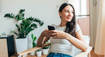 women smiling
