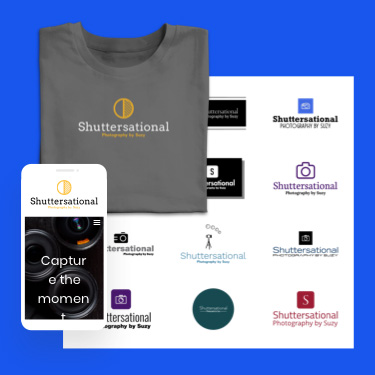 Logos shown on apparel and on mobile