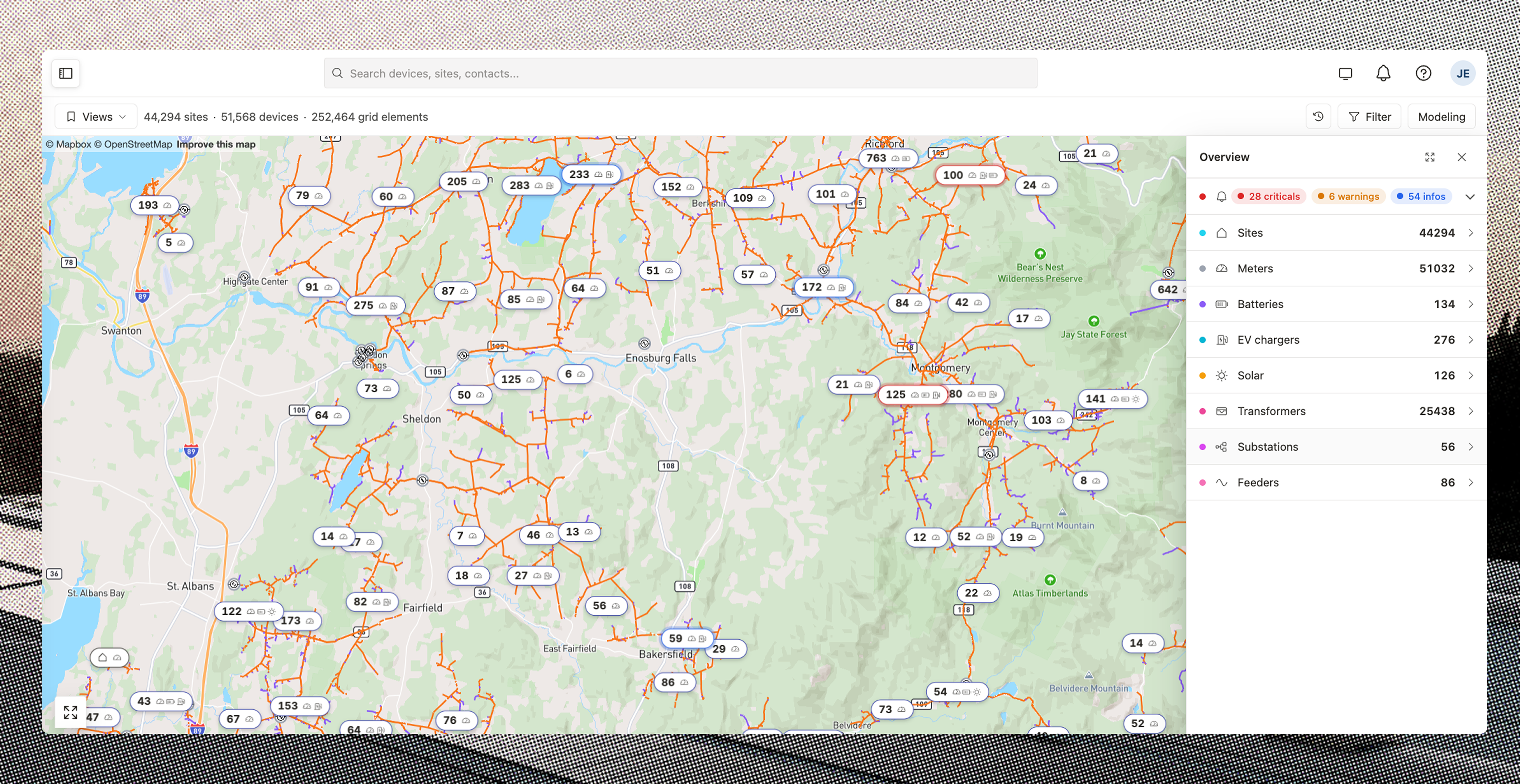 Explore Texture - Live Map