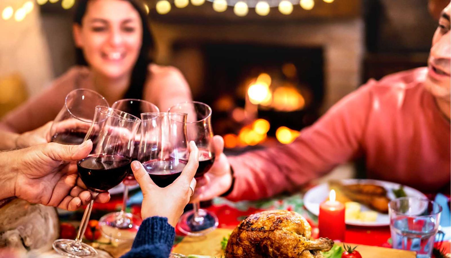 wine with turkey food pairing guide - red wine