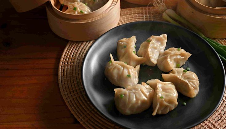 Dim sum dumplings