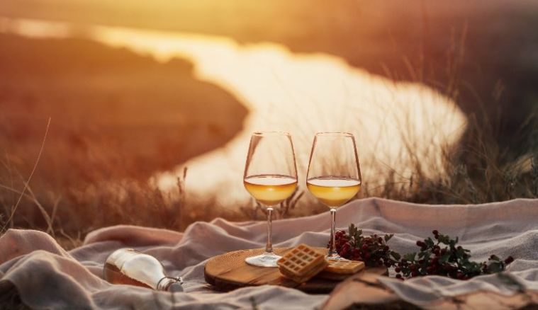 sunset picnic
