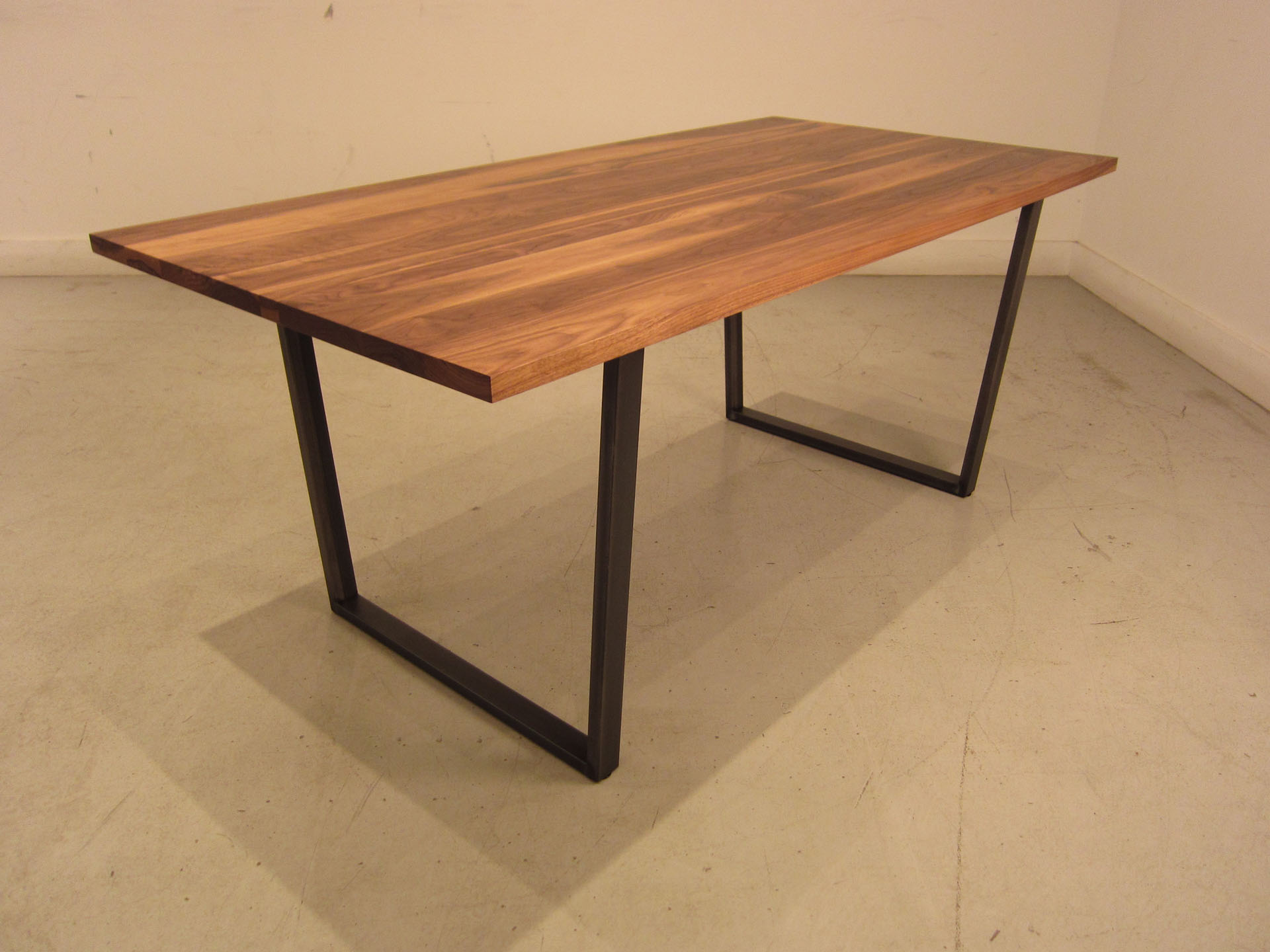 Custom MetalFrame Dining Table Stylegarage