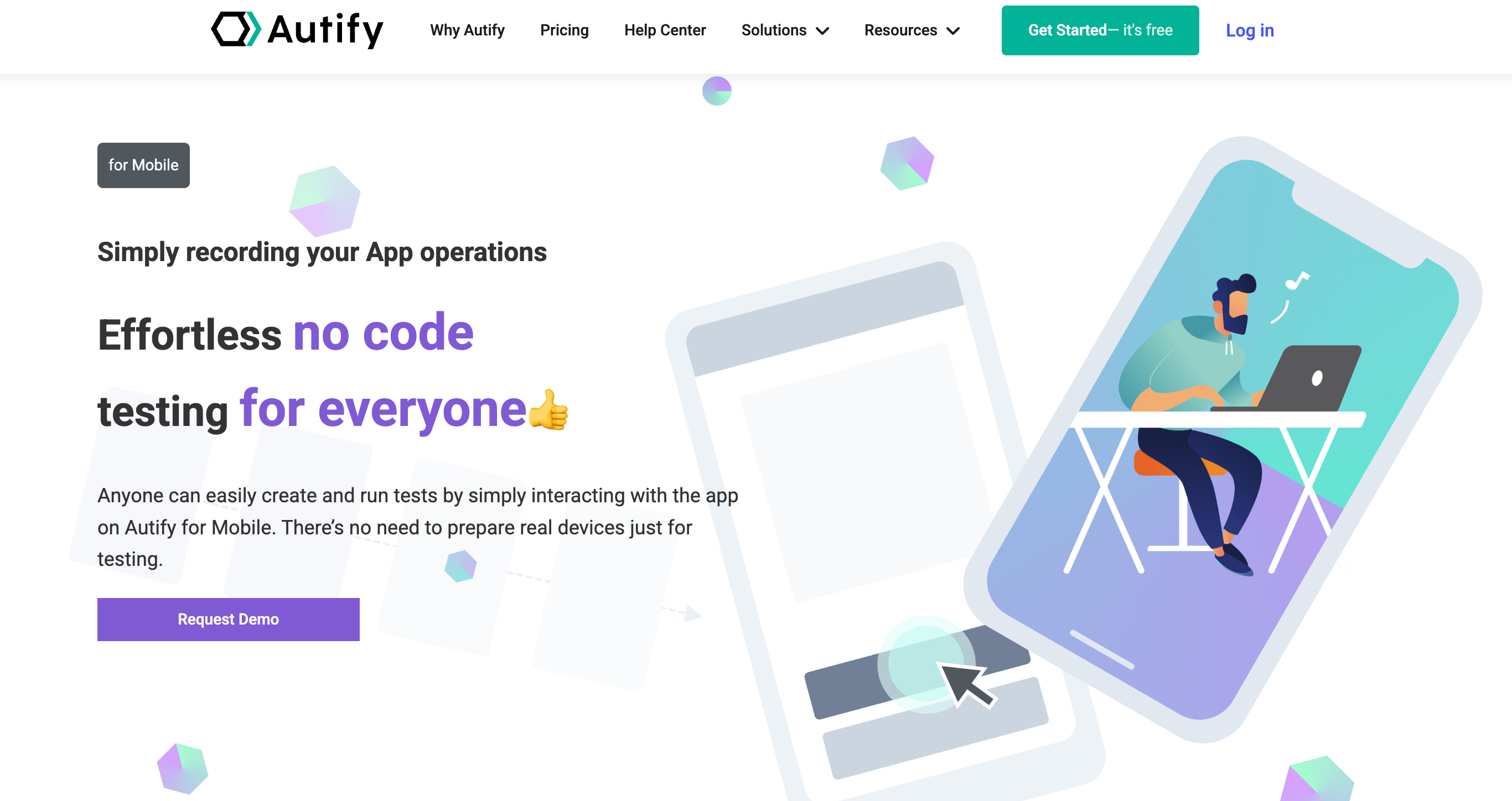 Autify Dashboard