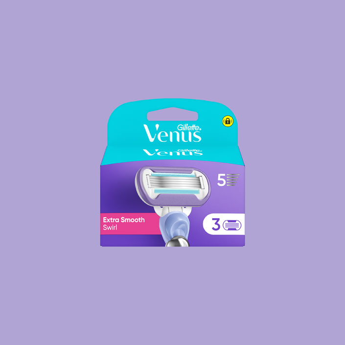 Gillette Venus Extra Smooth Swirl - pack of 3 refills