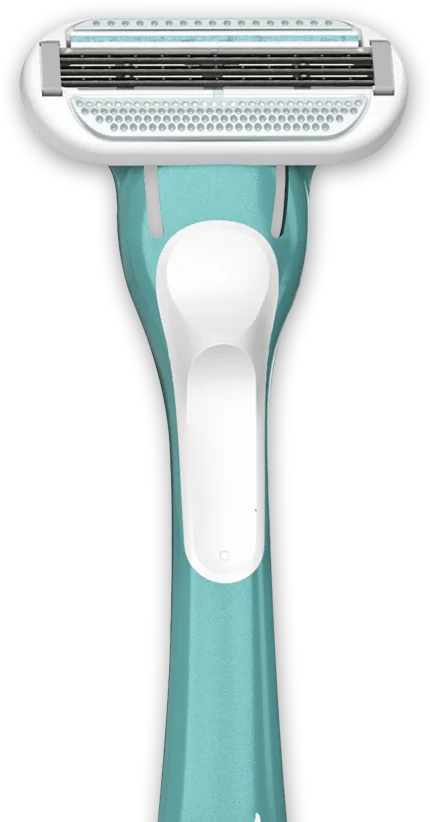Gillette Venus Tropical jetables: 3 lames flexibles, Bande lubrifiante pour une glisse facile, Manche à revêtement souple et Manche parfumé senteur exotique