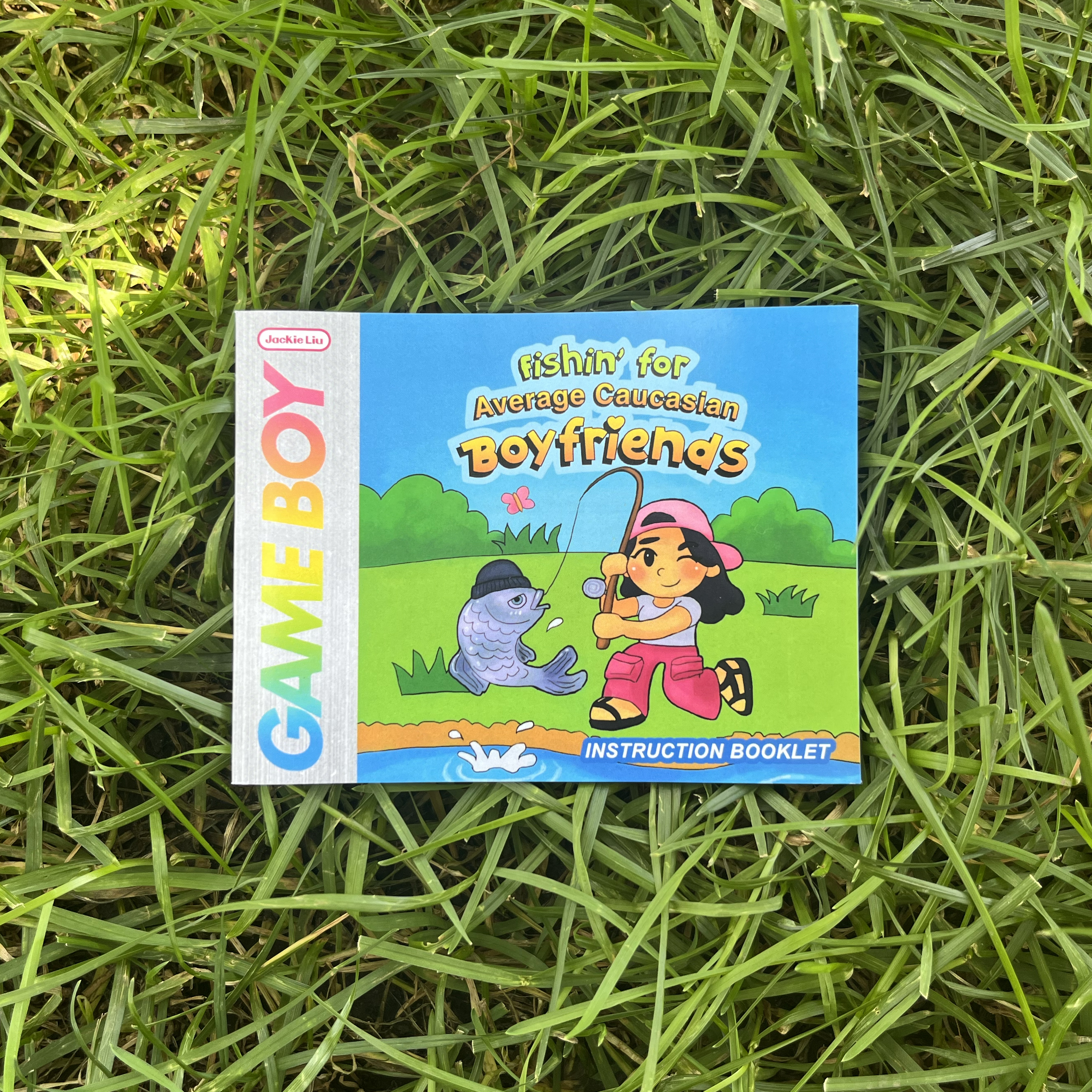 fishing game manual in grass