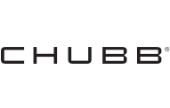 Logo von Chubb mit dem Wort „Chubb“ in fetten, dunklen Großbuchstaben.