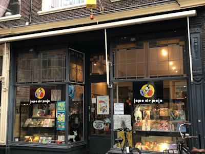 Stripwinkel Jopo de Pojo Haarlem