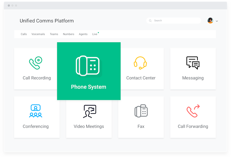 UCaaS use case page hero image