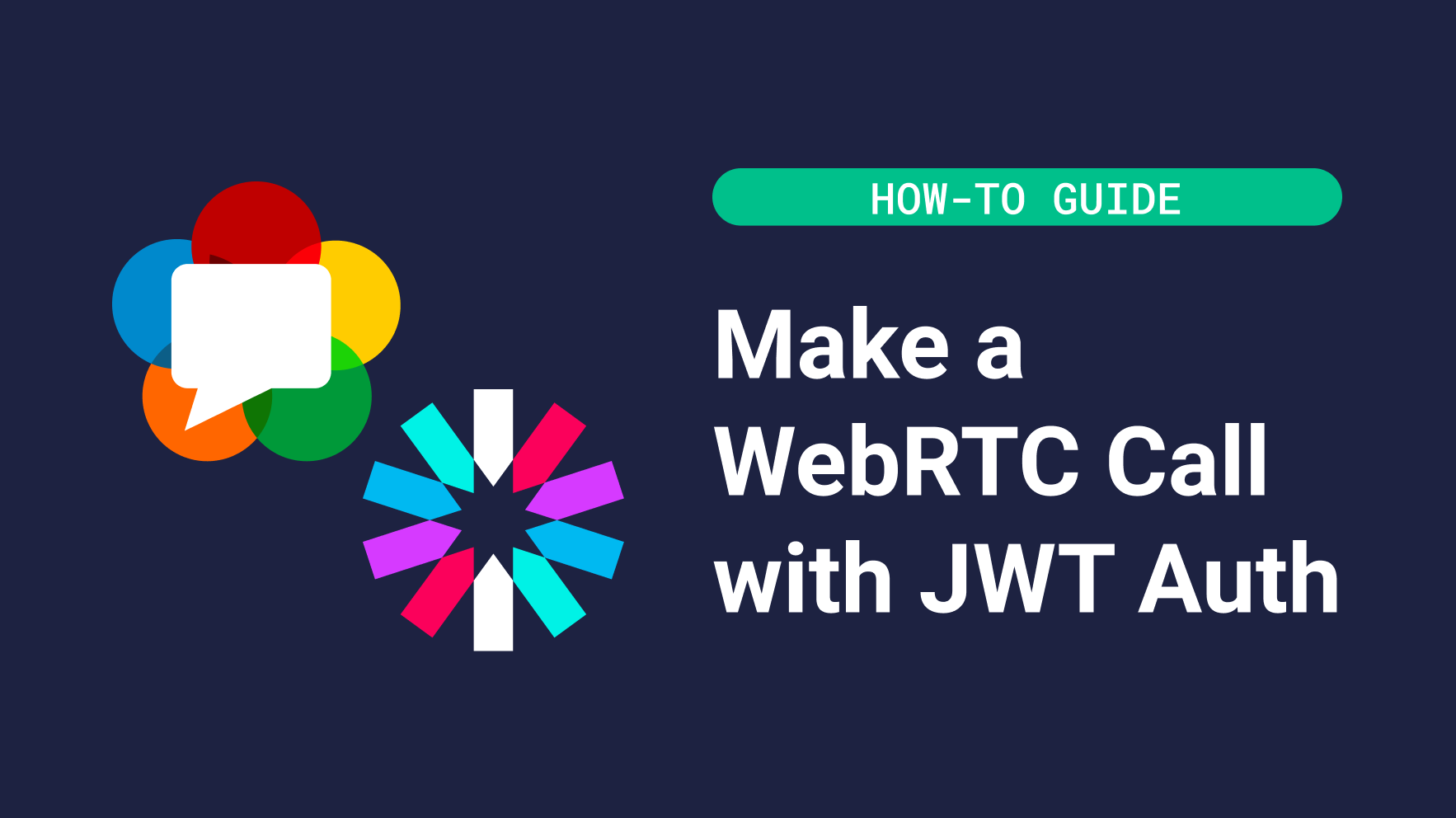 Make a WebRTC call with JWT authentication banner