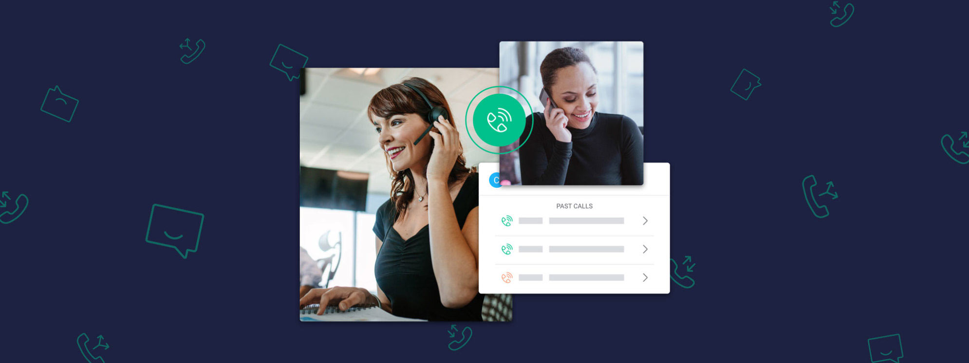Call center VoIP banner