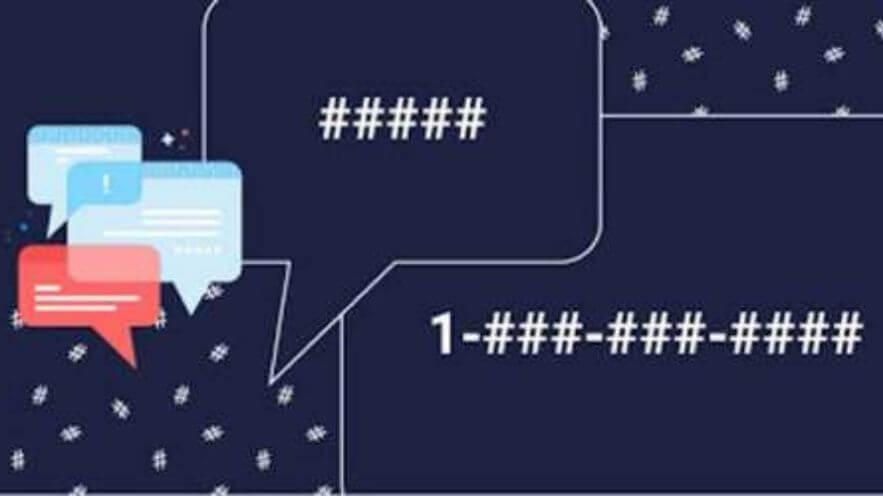 Long code SMS number
