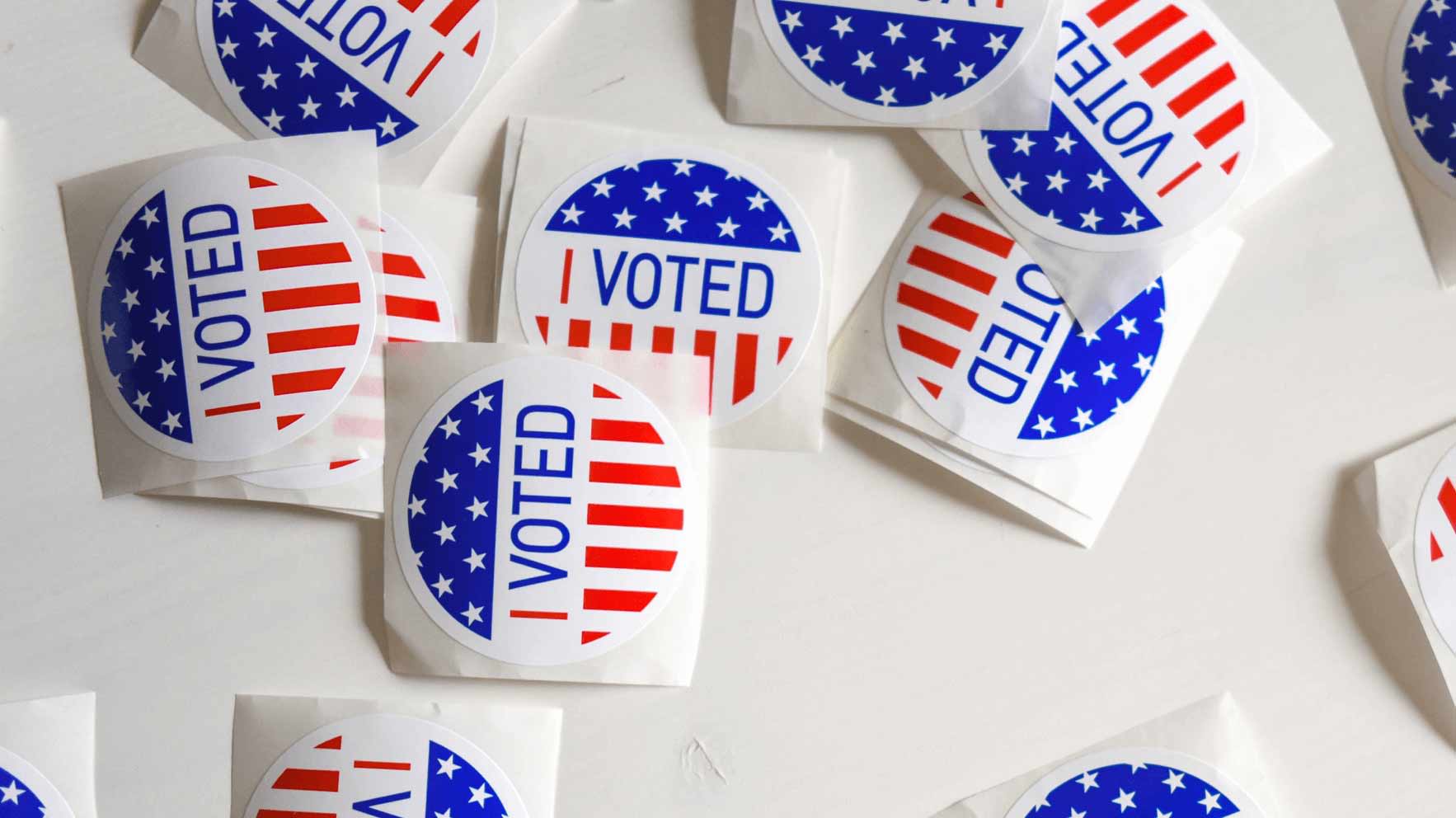 I voted stickers