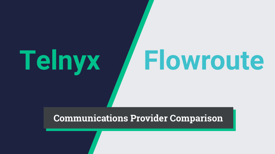 Telnyx vs Flowroute banner graphic