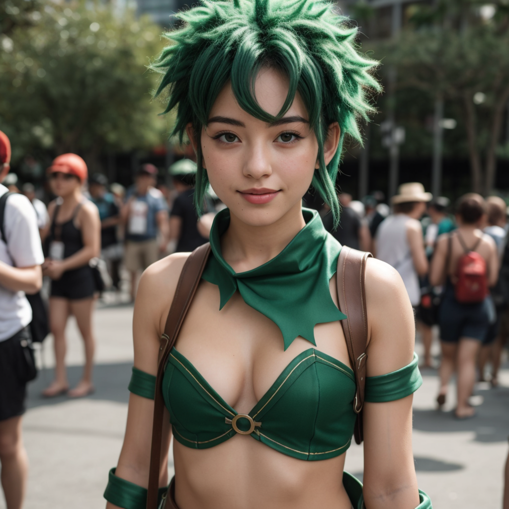 Image of Sunny Woo: The Rising Star of Deku Cosplay