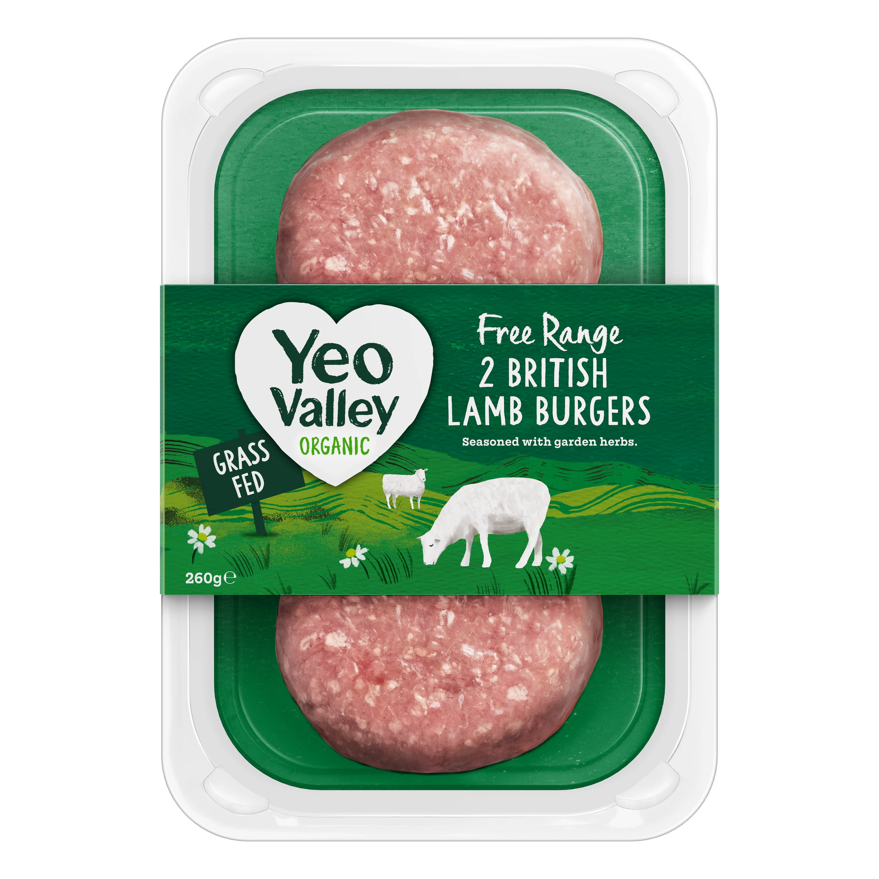 Lamb Burgers in x2 130g size