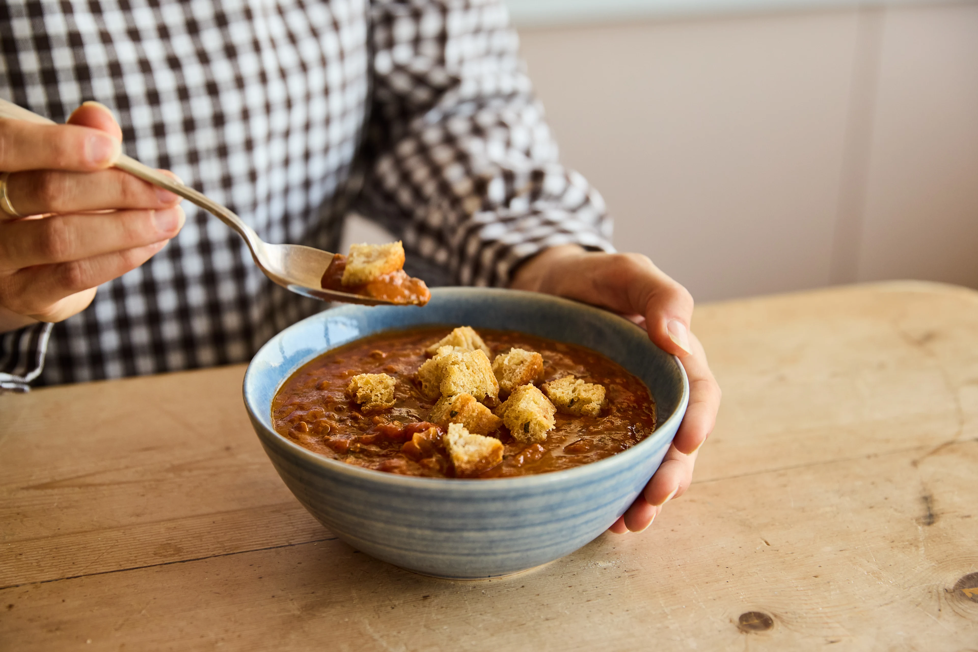 Garlic & Sage Sourdough Croutons